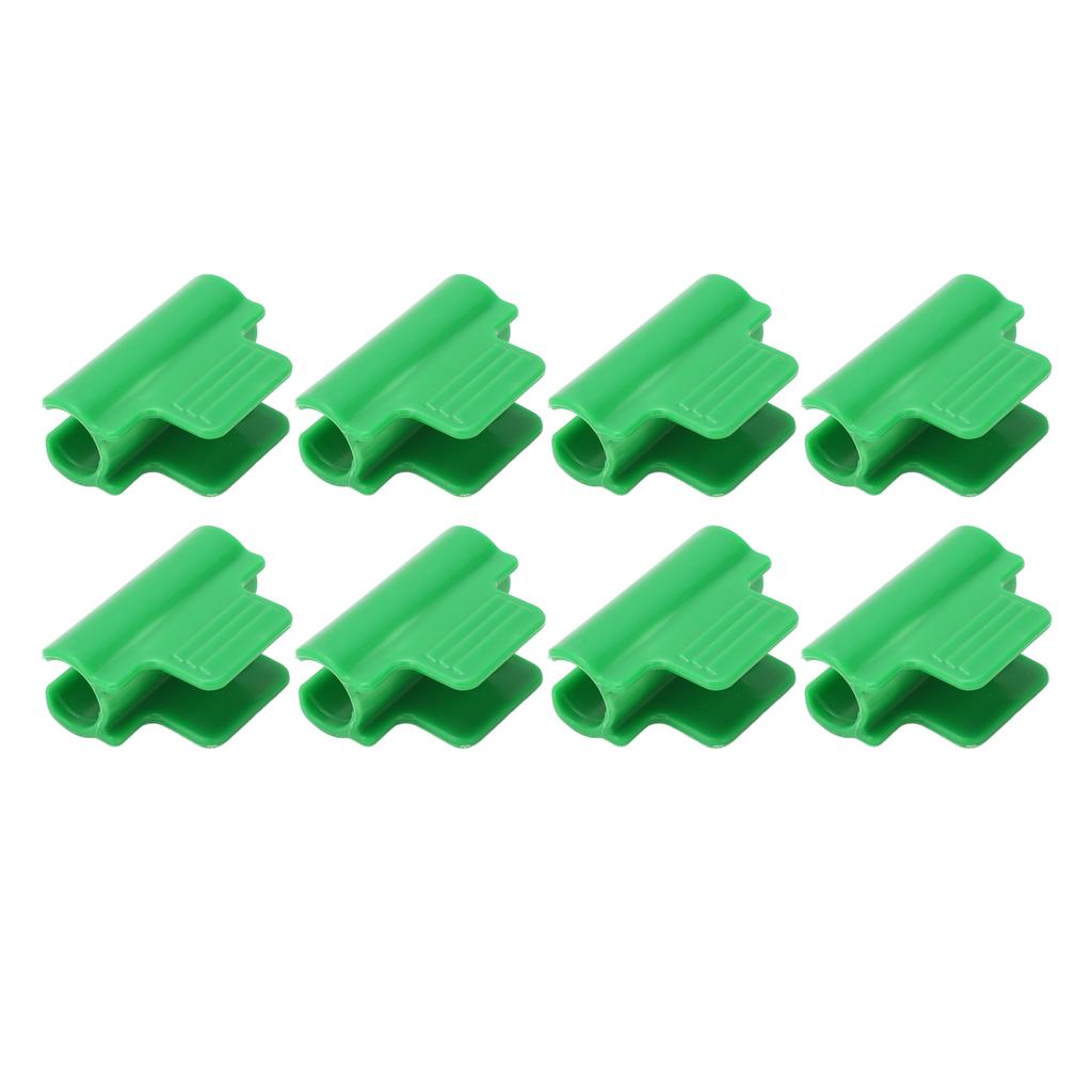 100 PCS Garden Shed Clamps Plastic Stable Versatile Film Shading Net Clips for Greenhouse 16mm 0.63in