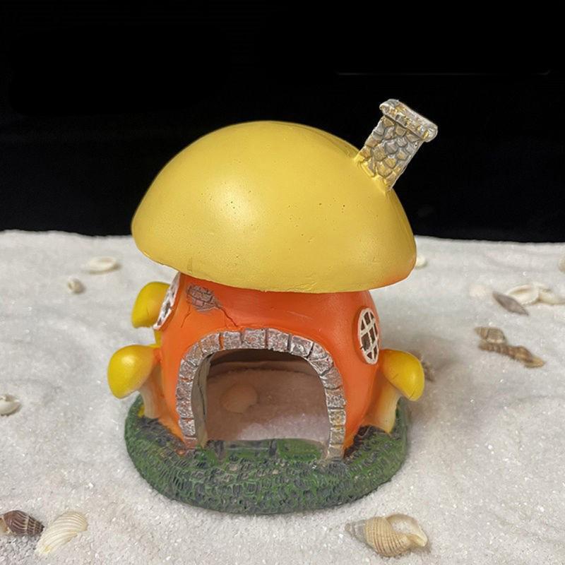 Harz Ornamente Fisch Garnele Versteckhöhlen Fluchthaus Layout Requisite Aquarium Fischbecken Landschaftsgestaltung