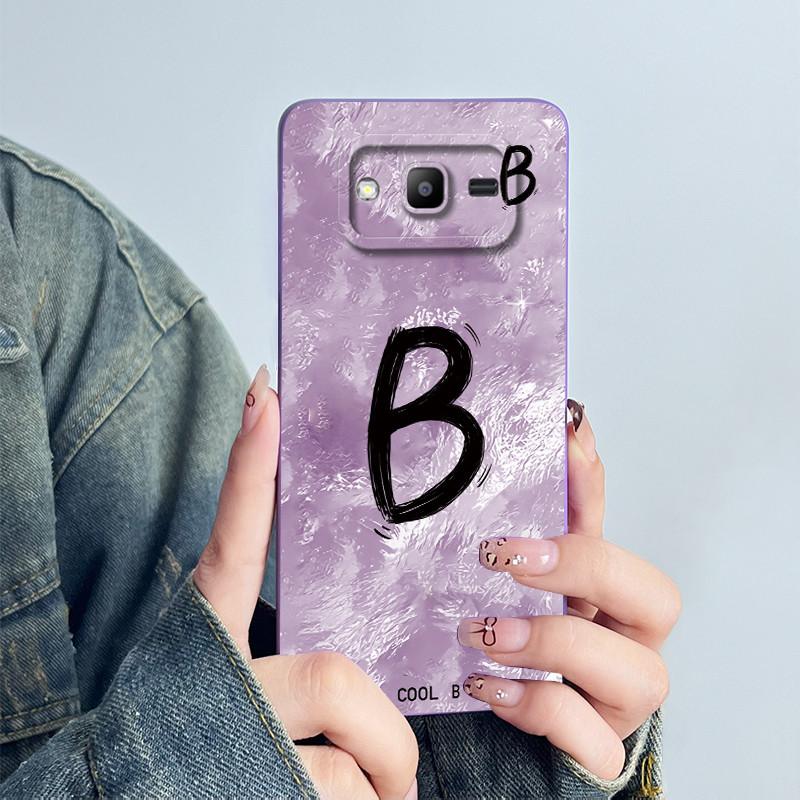 Funda For Samsung Galaxy J2 Prime G532 J2 ACE Grand Prime Plus G530 Soft Silicone Phone Case Protective Fashion Letter Cover