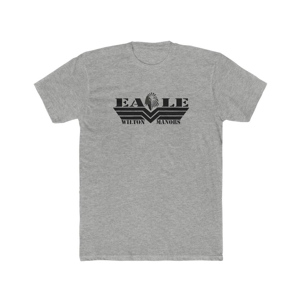

EAGLE WILTON MANORS Fort Lauderdale Leather Uniform Gay Bar Mens Cotton Crew Tee Unisex T-Shirt S