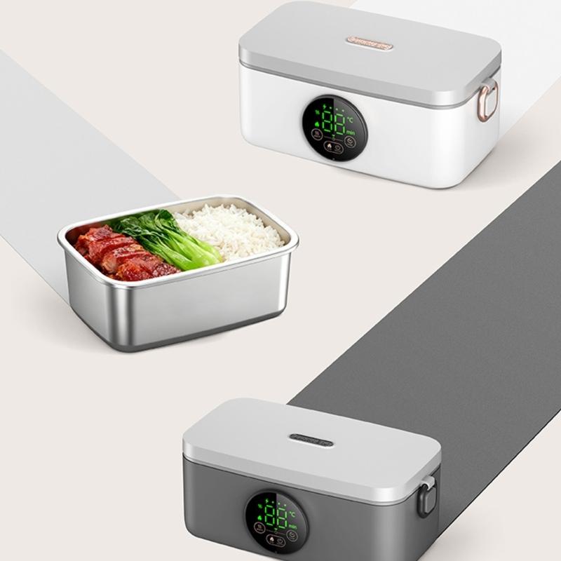 Rechargeable Hot Meal Container Intelligent Temperature Regulation Fast Heating Meal Container For Various Occasion