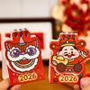 2026 Horse Year Mini Desk Calendar Cartoon Portable Coil Monthly Calendar Planner Office And Home Decor