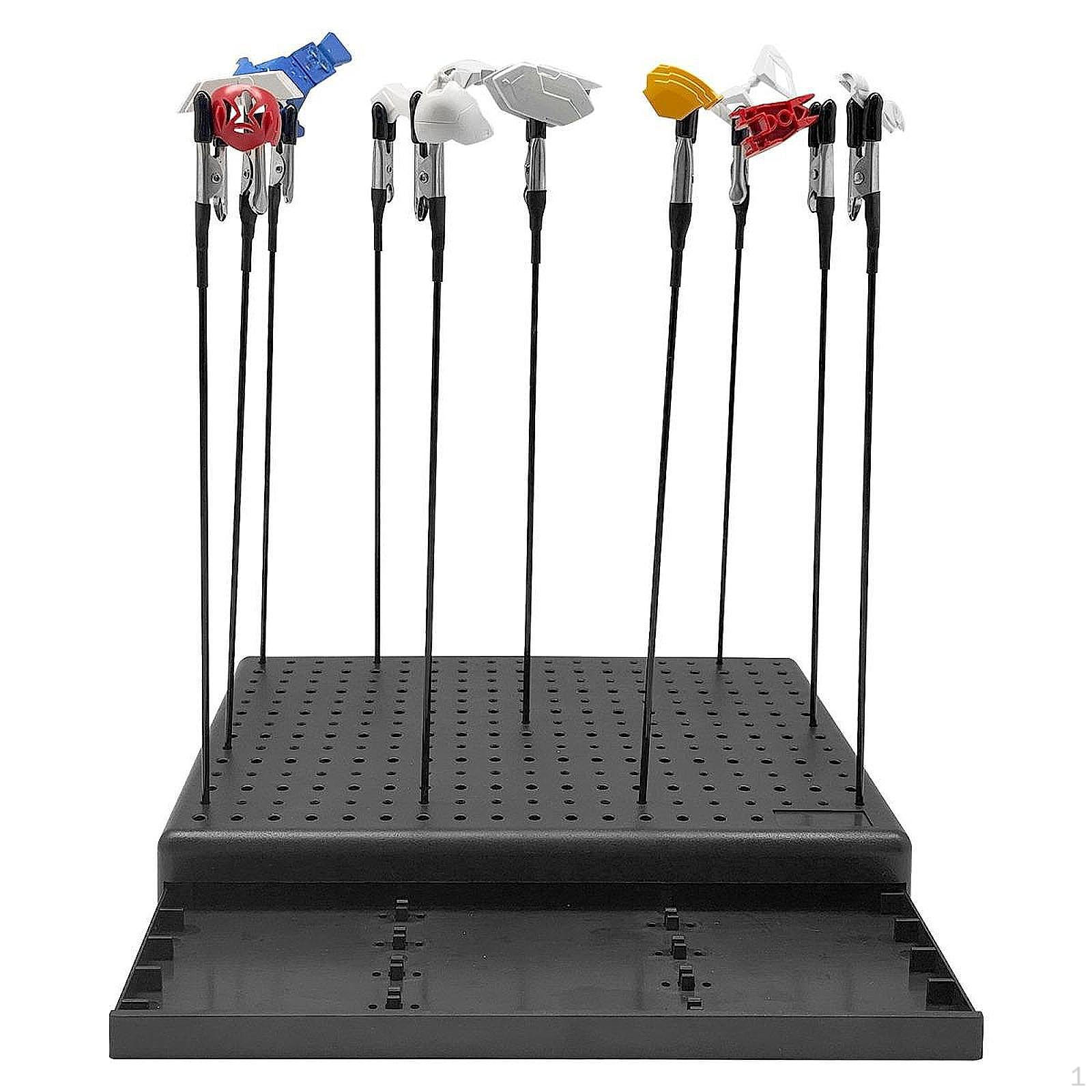 

Painting Stand Spray Work Durability Stable Sturdy Models Hobby Accessory Paint Style C
