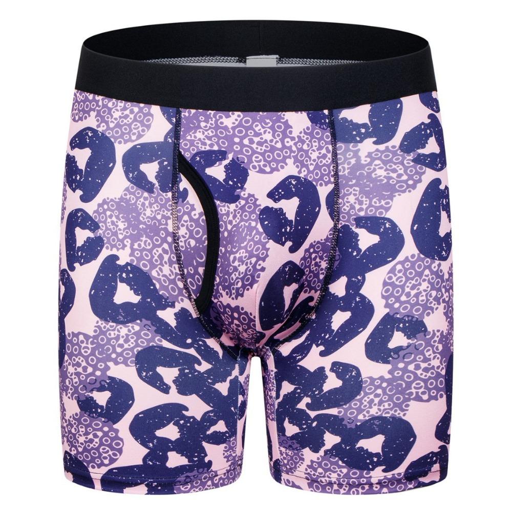 Men's Printed Briefs: Quick-drying, Breathable Boxer Briefs – 3-Pack of Summer Ice-Silk Seamless Briefs