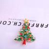 Colorful Girls Women Christmas Tree Brooch Pin Jewelry Christmas Gift Fashion Accessories