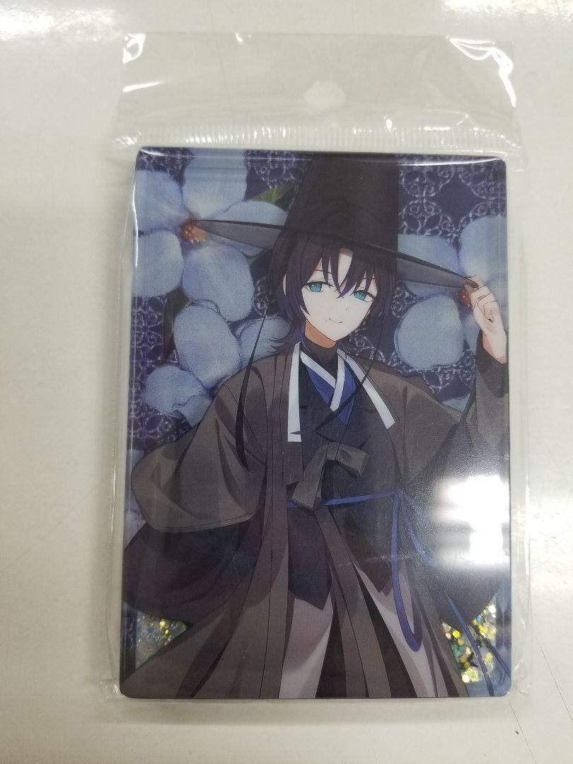 

[Б/У] Корея Aniplus Hololive Блестящий акриловый блок, Огненно-синий