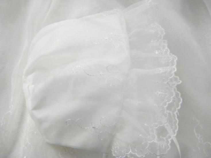 [OP mini] Small flower embroidered cape with hat for shrine visit 507121