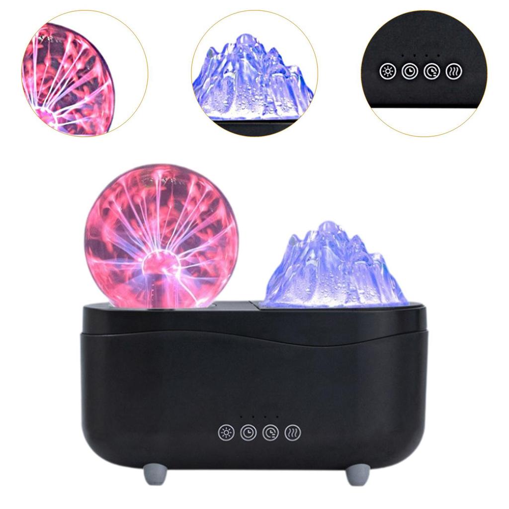 Simulation Flame Essential Oil Diffuser Essential Oil Flame Lamp for Home