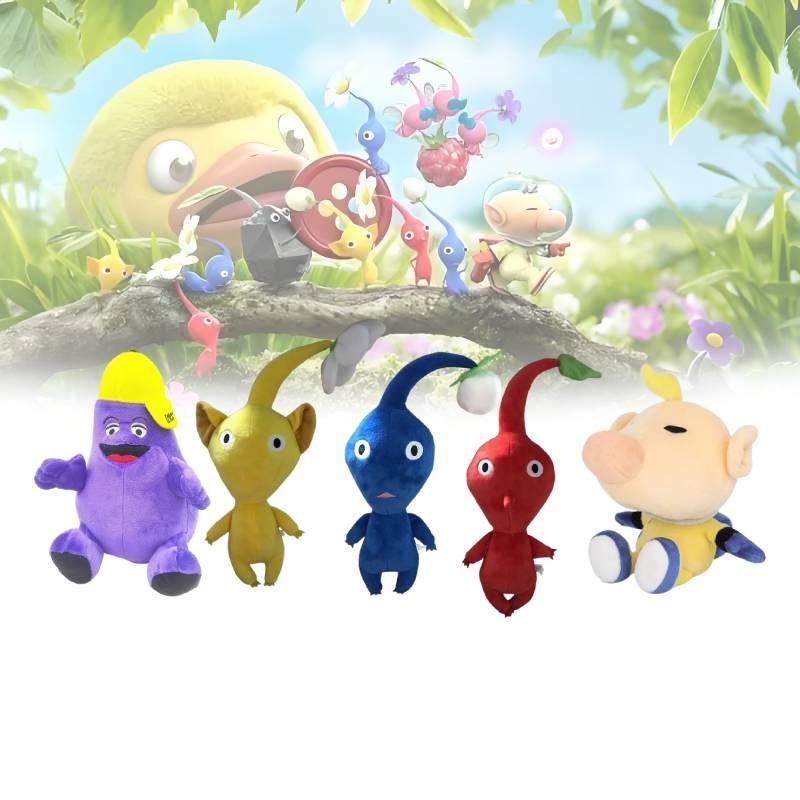 Plush Toys Pikmin Cute Cartoon Children Birthday Holiday Gift Throw Pillow Doll