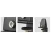 Durable Desktop Table Partition Bracket Clamp Clip Baffle Screen Holder for Commercial or Home Office Workspace