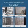 Window Screen Cleaner - Oil & Dust Remover, No Disassembly or Water Needed, for Invisible & Diamond Screen Meshes