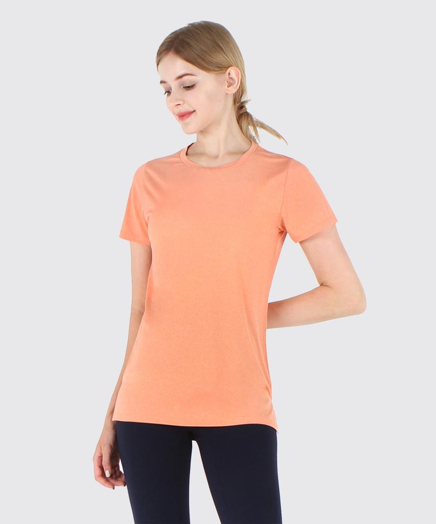 NOKJOK [2 Pack] Amber Basic Fit Short Sleeve T-Shirt (6 Colors) (D Type)