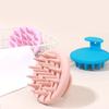 Einzigartiges Design Silikonkopf Körper Kopfhaut Massagebürste Rutschfeste Haarpflegegeräte zur Kopfhautreinigung und Entspannung