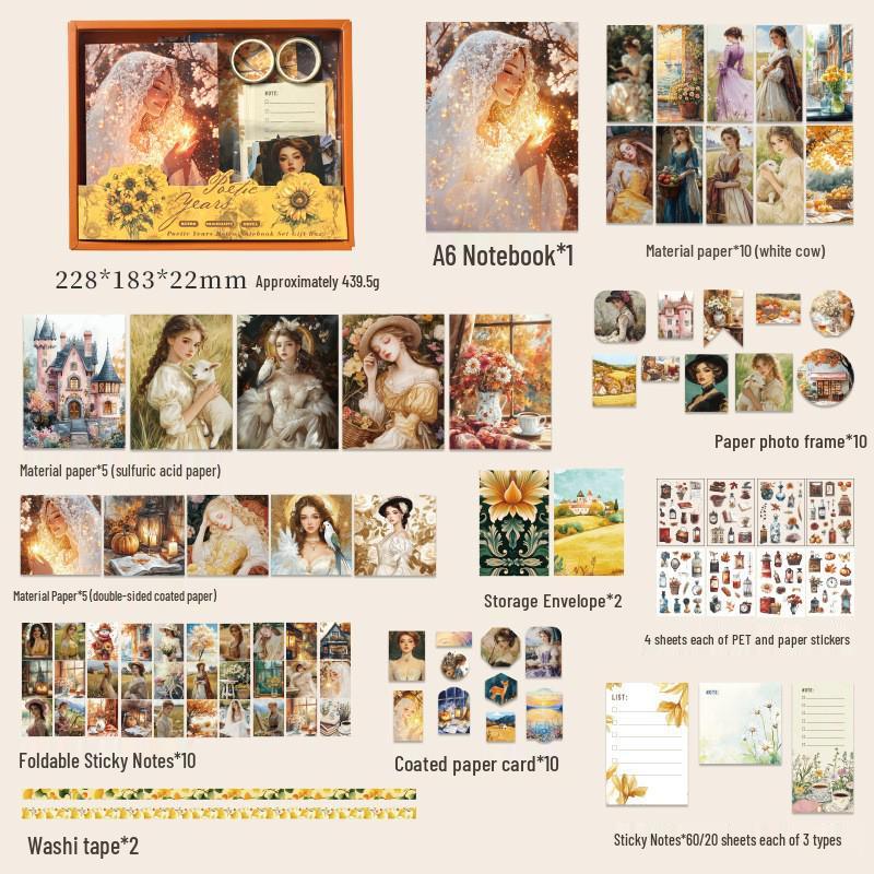 Back-to-School Retro Notebook Gift Set: Perfect Rewards & Stationery for Primary Students