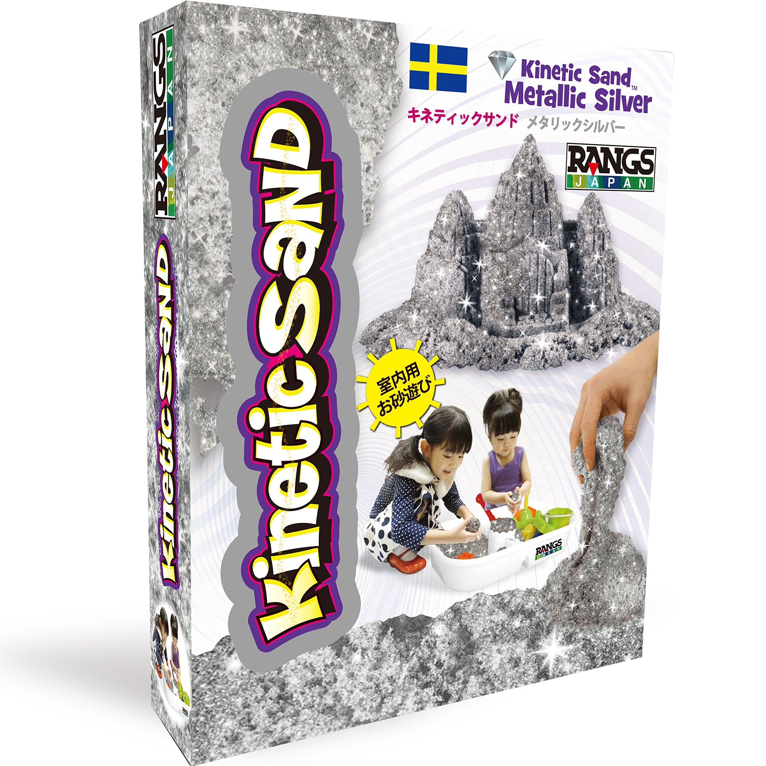 RANGS Кинетический песок Серебристый