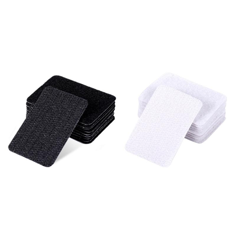 Double-sided Stickers Anti-curling Carpet Tape Pads Non-slip Stickers Carpet Gripper Mat- Anti-Skid Square Stickers 5Pcs