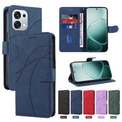 Für Oppo A6 Pro 4G CPH2799 Leder Magnetische Geldbörse Klapphülle Handyhülle auf Für Hülle Oppo A6 Pro CPH2781 Klapphülle Funda