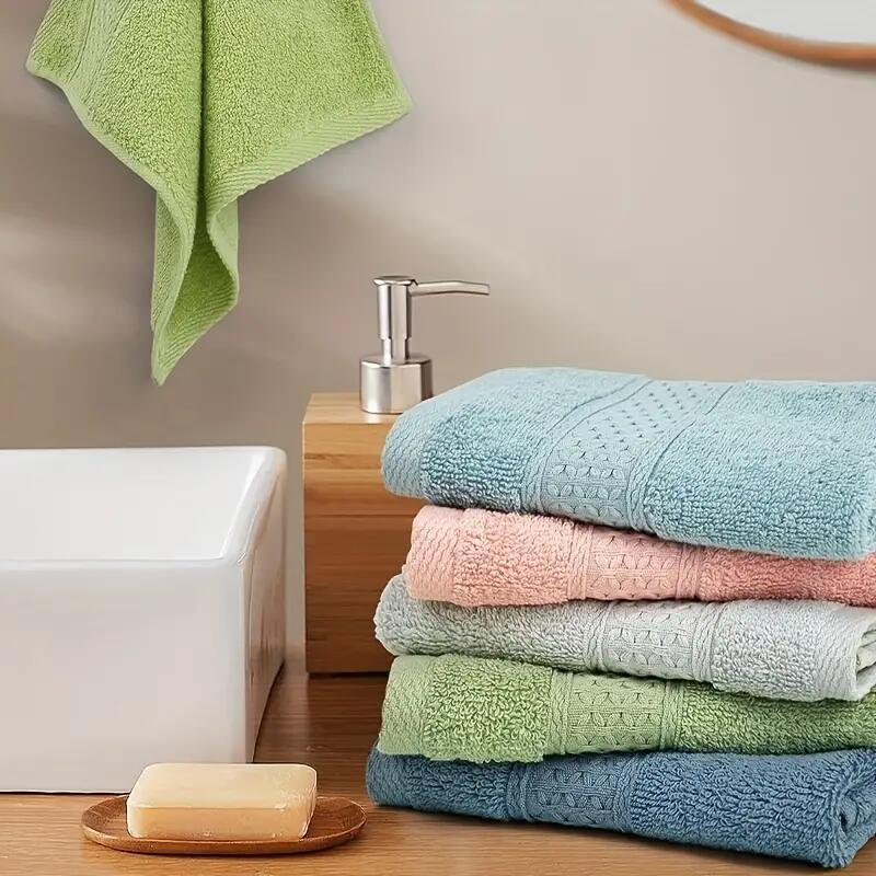 1 Pc Luxurious Washcloths - Size 13''x13''- Thick Loop Pile Washcloth- Absorbent and Soft 100% Ring-Spun Cotton Wash Cloth