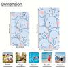 Cute Blue Elephant Beach Towel, Kawaii Cartoon Animal Bath Towel, Super Absorbent Microfiber Towel for Kids & Adults, Swimming