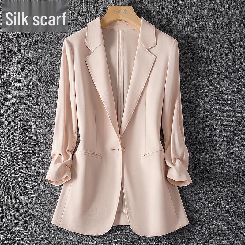 Women s Slim-Fit One-Button Commuter Blazer S