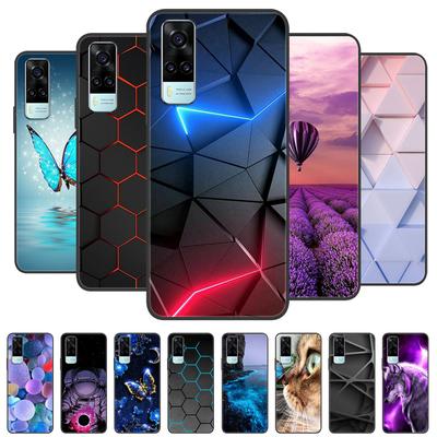 Pro pouzdro vivo Y31 2021 Pouzdro Silikonové zadní kryt Pouzdro na telefon Pro Vivo V2036 Pouzdra Měkký nárazník Funda pro Vivo Y 31 VivoY31 2021 Taška