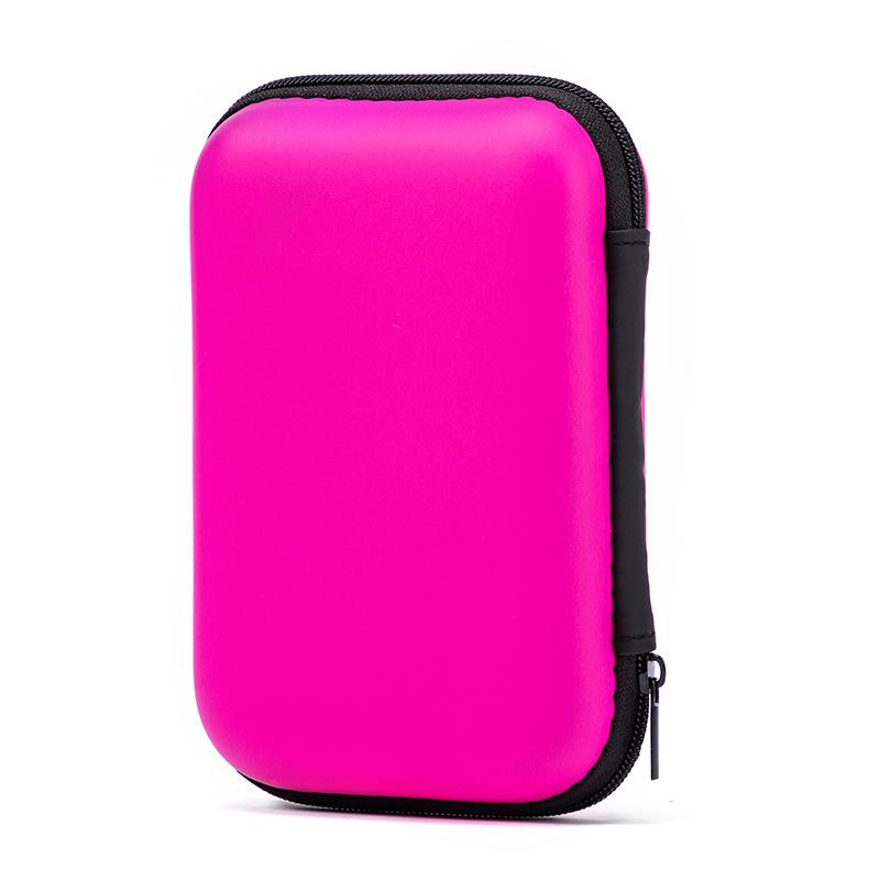 PU Neutral Hard Drive, Earphone, Data Cable, Charger, and Power Bank EVA Storage Bag for WD