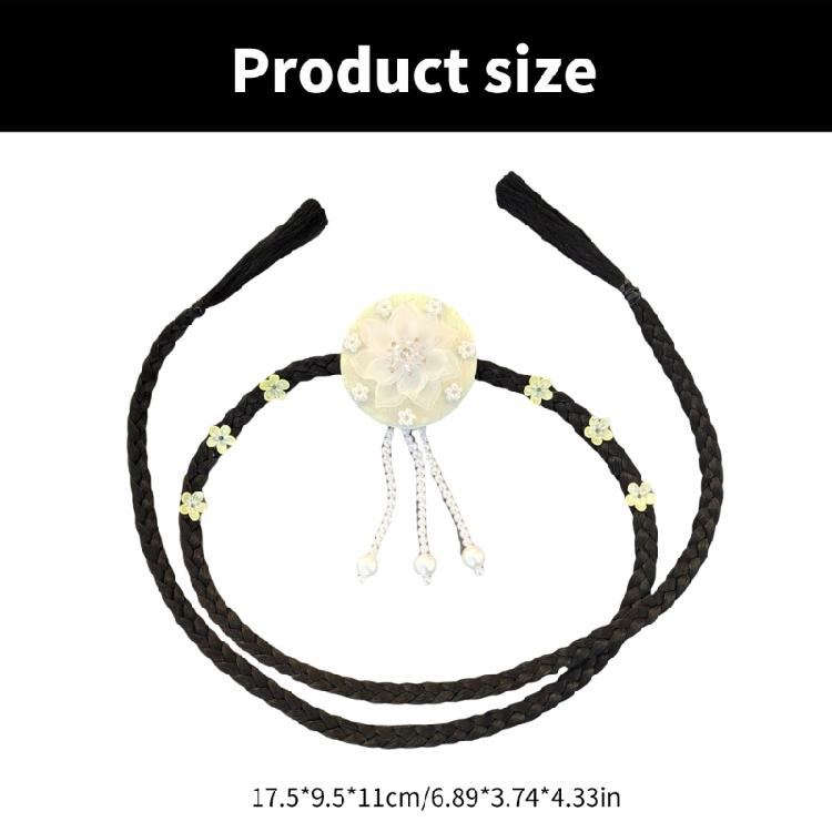 Handmade Hair Accessories Colorful Elegant Hairpin Traditional Headband Suitable for Youthful Performers At Any Occasion