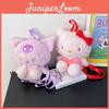Cute Cartoon Plush Backpack For Girls Kids Gift Daily Bag Soft Kitty Puppy
