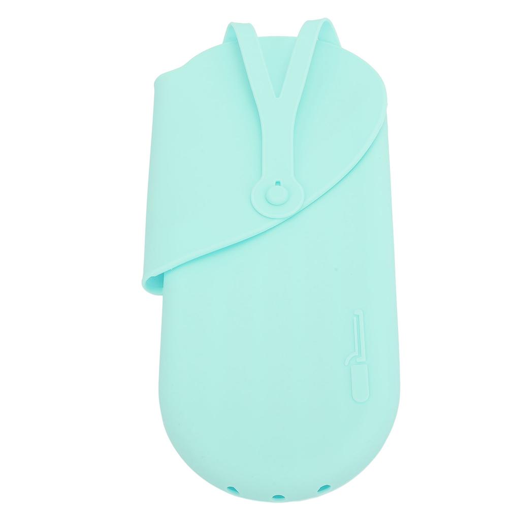 Silicone Heat Resistant Holder Mat Pouch Non Slipping Straightener Holder for Flat Iron Curling