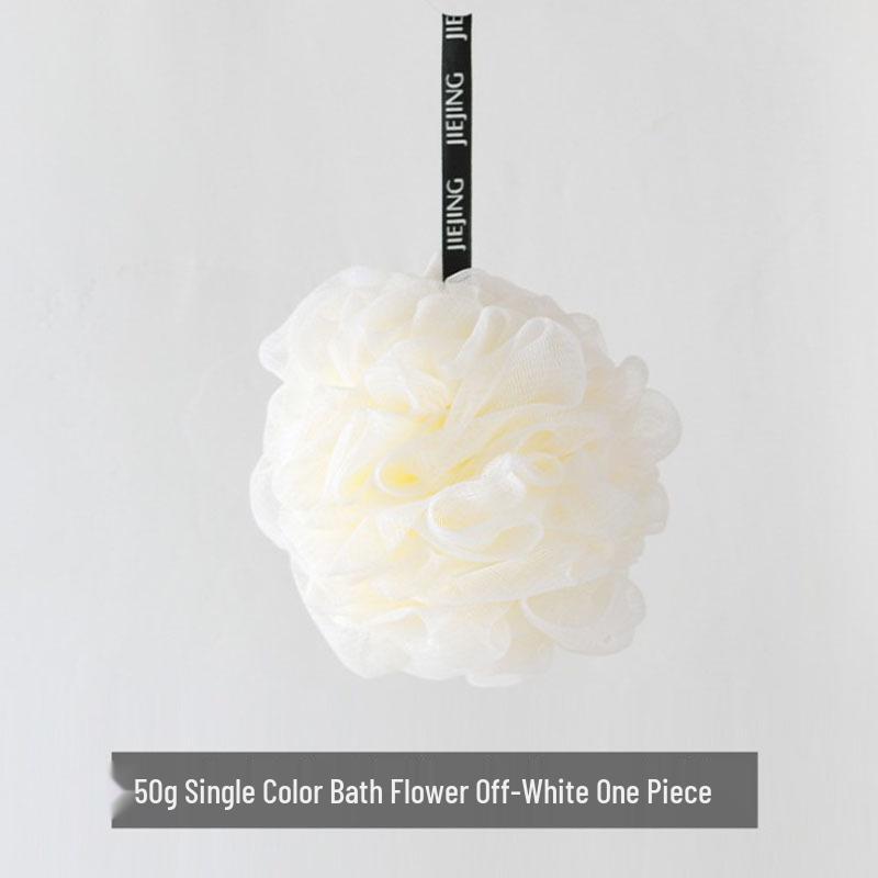 Premium Large Shower Loofah Bath Scrubber - Charming, Non-Scattering Bubble Bath Flower for Women