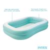 Intex Mandarin Swim Center Family Pool 90" X 58" X 18" Ages 3+