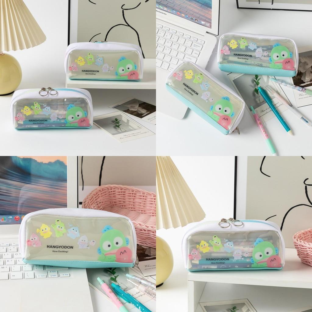 Hangyodon Pen Cartoon Bag With Dual Layers And Spacious Storage Students For