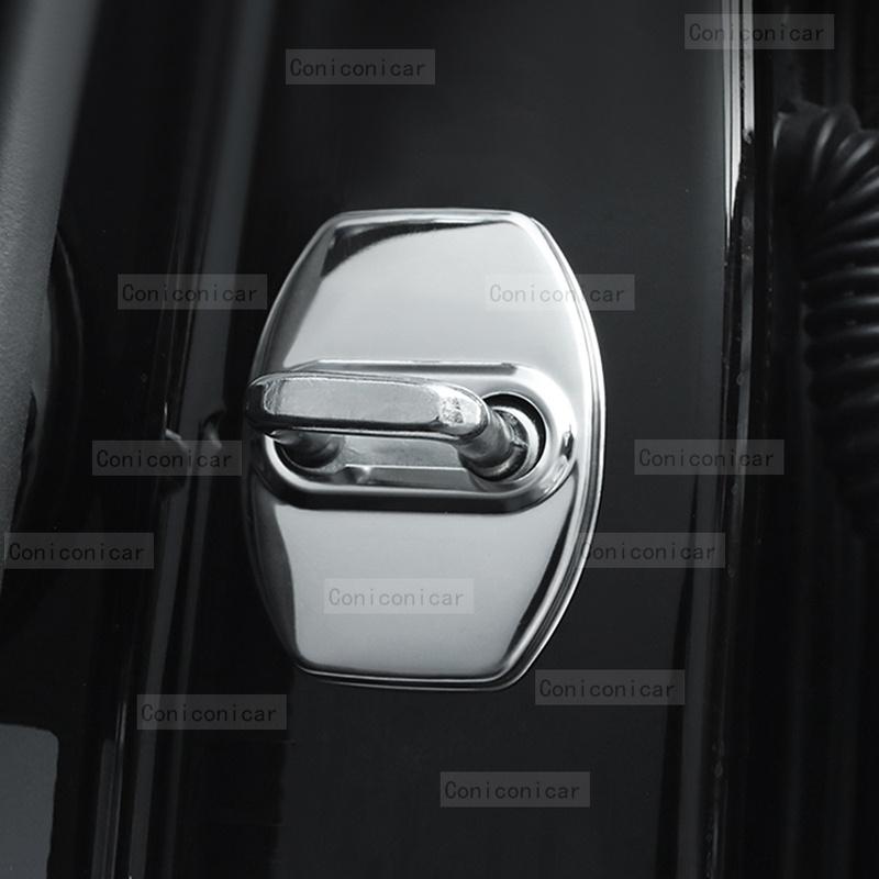 Car Door Lock Decoration Protection Cover Flags Emblem Stainless Steel Case For GWM TANK 700 2025 Auto Accessories