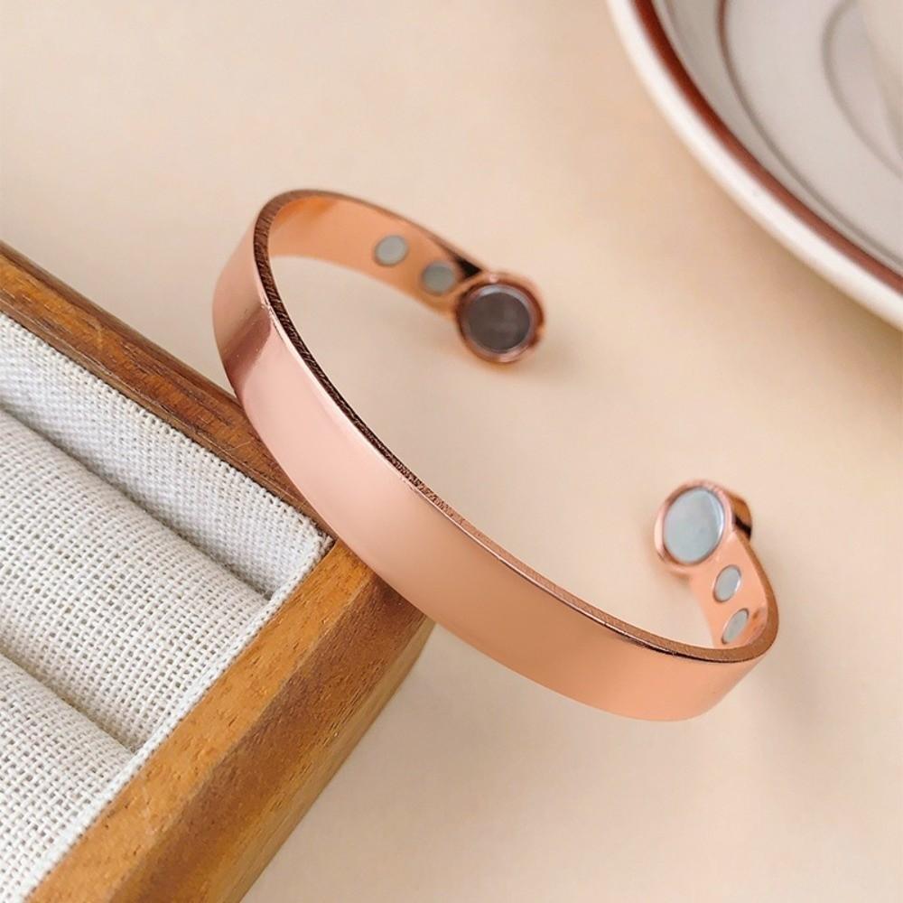 Simple Magnetic Energy Wristband Comfortable To Wear Cuff Bracelets Daily Use