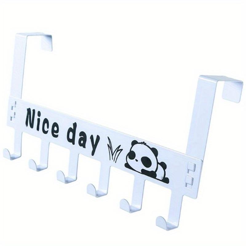 Наддверный крючок, Многофункциональная наддверная вешалка без отверстий, Универсальная бытовая полка для хранения без следов