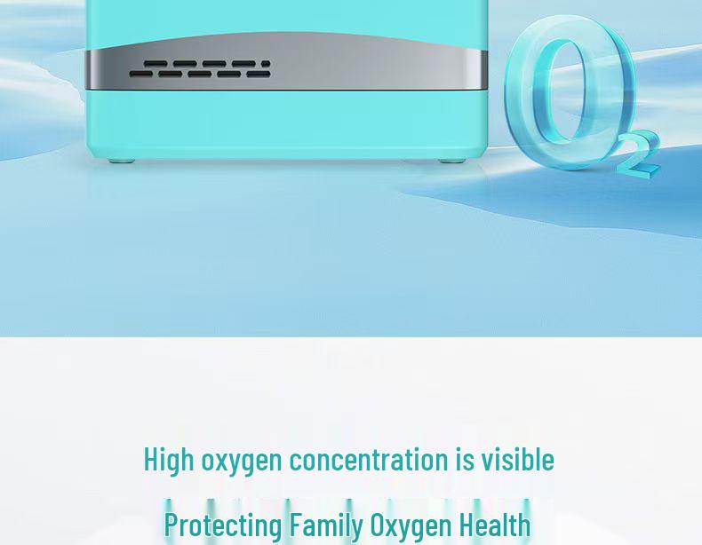 Portable Mini Oxygen Concentrator for Home, Outdoor, and Plateau Use - Ideal for Elderly and Pregnant Women
