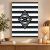 Borussia Mönchengladbach Diamond Painting Kit 5D Full Drill DIY Diamond Mosaic Wall Art Home Decor