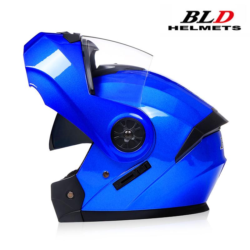 Full Face Motorcycle Helmet for Adults ABS Shell and EPS With Vents Washable Liner Quick Release Buckle Motorbike Street Bike Helmet for Men&Women