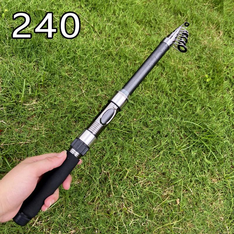 Lightweight Telescopic Carbon Fiber Spinning Fishing Rod 2.1m/2.4m/2.7m/3.0m/3.6m  for Trout, Carp, Perch – Fishing Tackle