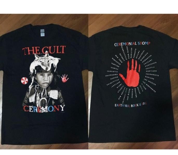 

The Cult Ceremonial Stomp Tour Concert 1991 TShirt Unisex T-Shirt XXL
