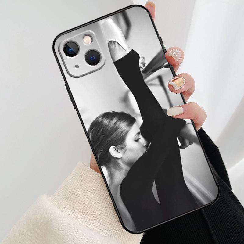 Ballerina Ballet Dance Girl Phone Case For iPhone 11 12 14 Pro Max 13 Mini X XR XS Max 7 8 Plus SE 2020 Soft Back Cover