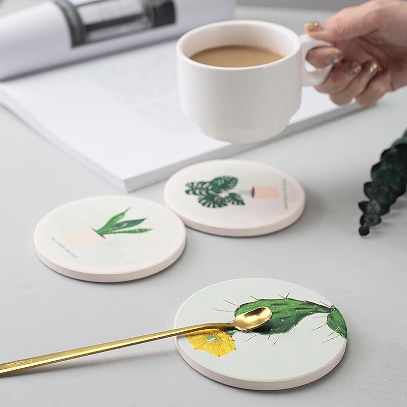 SOVO Diatomaceous Earth Coaster