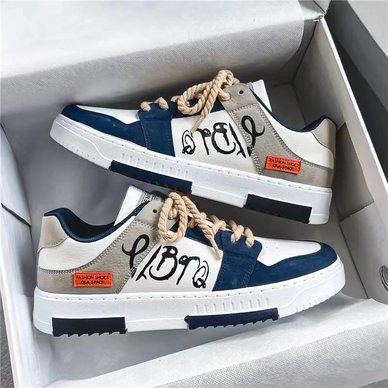 Fashion Men's Sneakers Casual Skate Shoe Outdoor Anti Slip Training Shoes for Men Light Walking Shoes Vulcanized Shoes Zapatillas Hombre