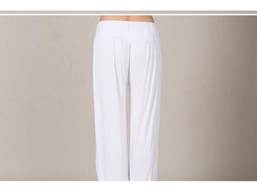 Damen Übergröße Weiche Modal Tapered Yogahose