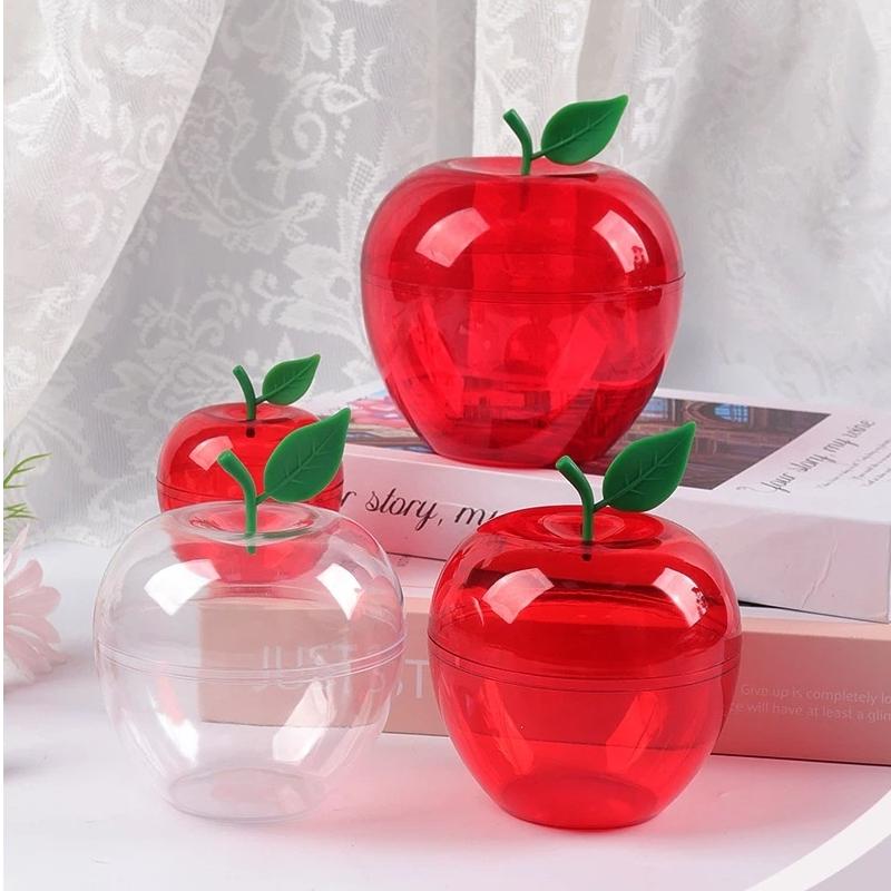 Holiday Party 6Pcs Red Candy Box Container Jars for Decoration and Storage Variety
