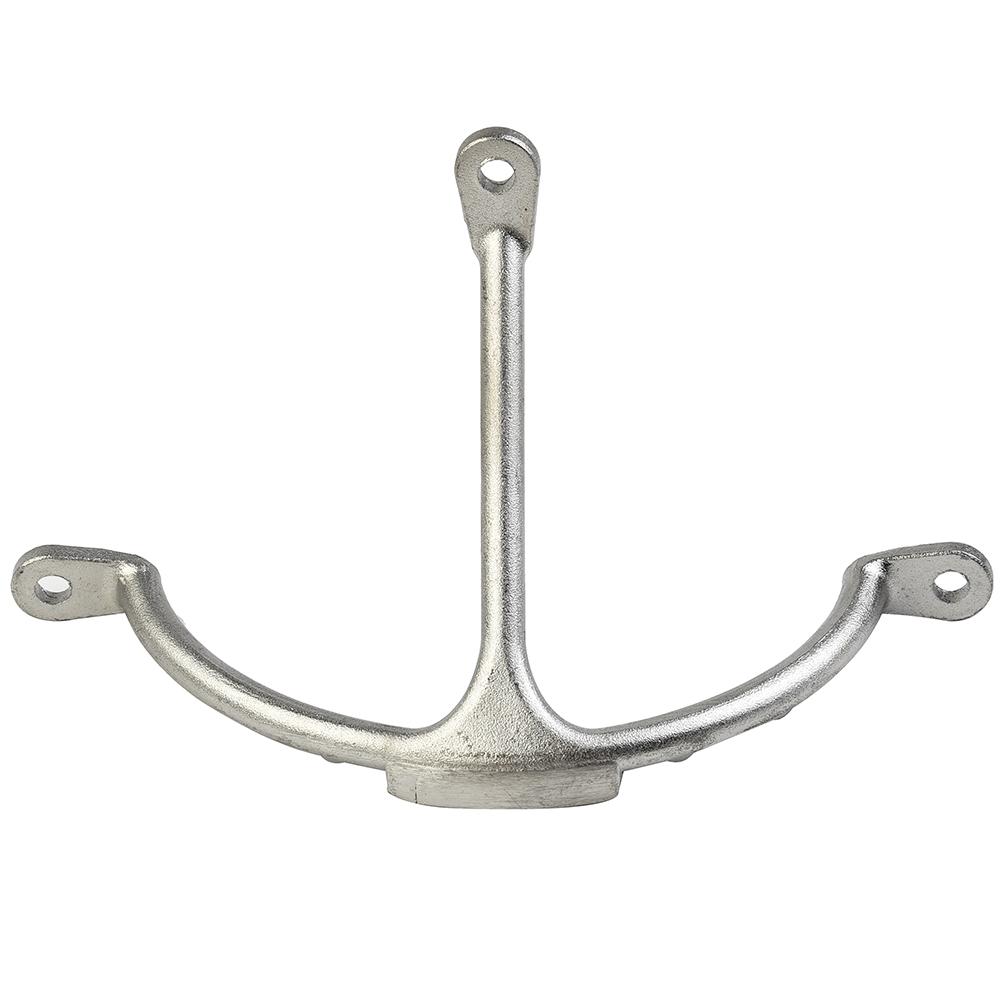 Boat 316 Stainless Steel 3-Prong Bracket Wire Bracket Mast Step  For Boat, Yacht Marine Accessories Rust Resistance