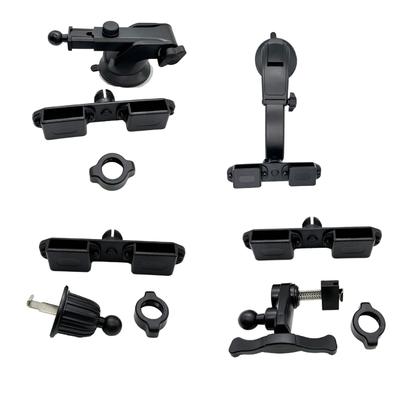 In Car Support for Two Radios Universal Vehicle Mount Mount Stand Walkie-Talkies Car Bracket for Communication Devices