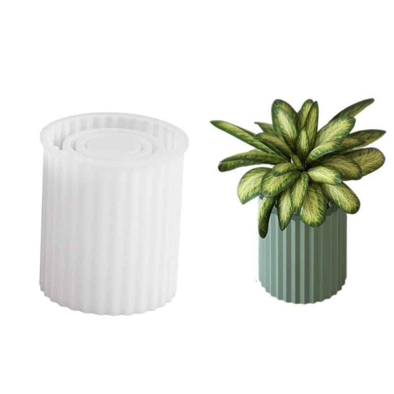 

Делікатна форма для ваз з епоксидної смоли Функціональна форма для вазонів для квіткових горщиків Форма для контейнерів для створення унікальних подарунків і прикрас