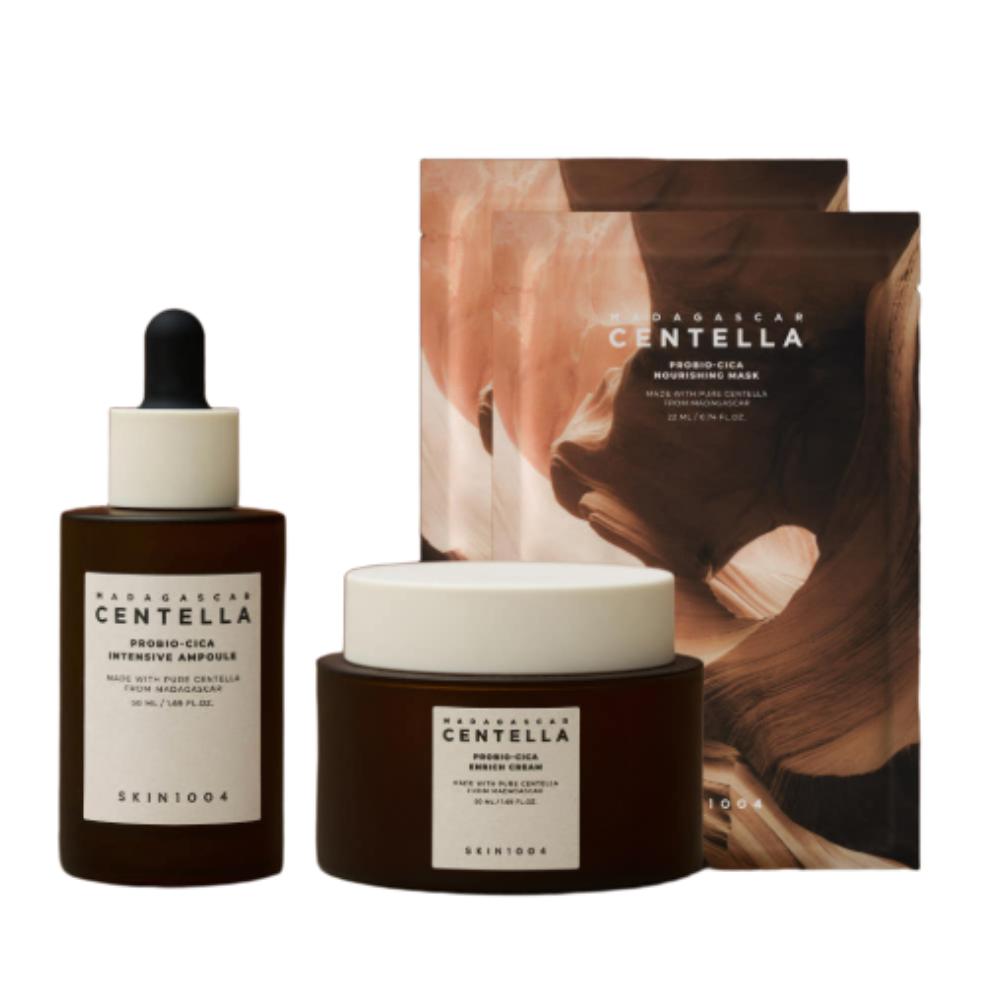 SKIN1004 Probio-Cica Intensive Ampoule 50ml + Enrich Cream 50ml + Mask 3 Sheets