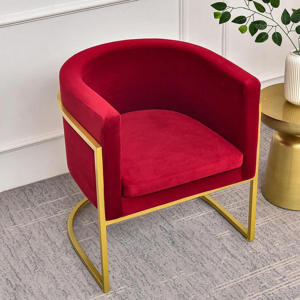 2 Piece Manicure Chair Cover Armchair Cover with Chair Cushion Cover Slipcover Furniture Protector Soft with Elastic Bottom